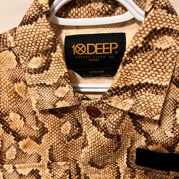 10 Deep - field jacket snakeskin - size medium M - streetwear / supreme - Picture 2 of 4